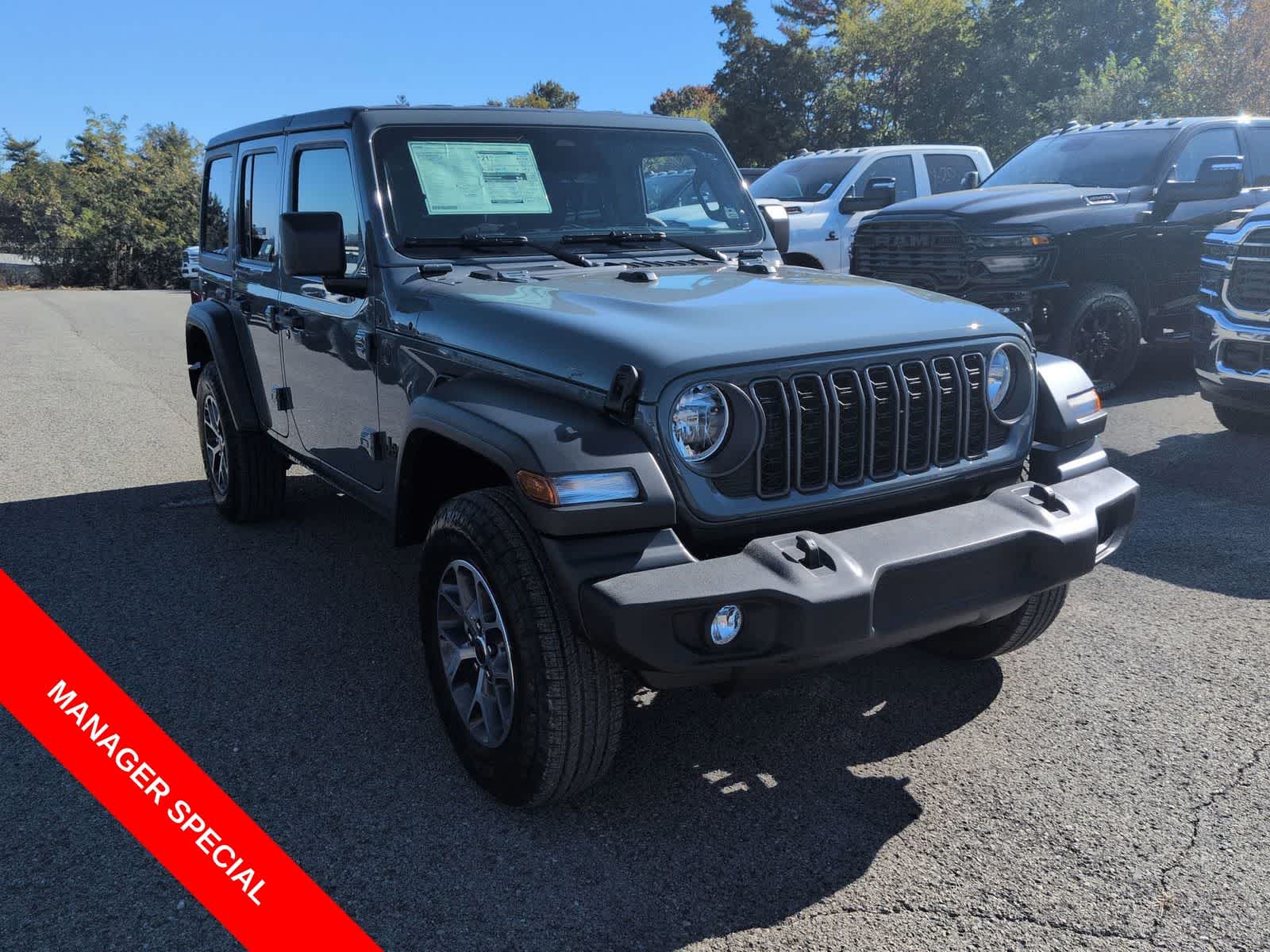 2026 Jeep Wrangler — side profile view