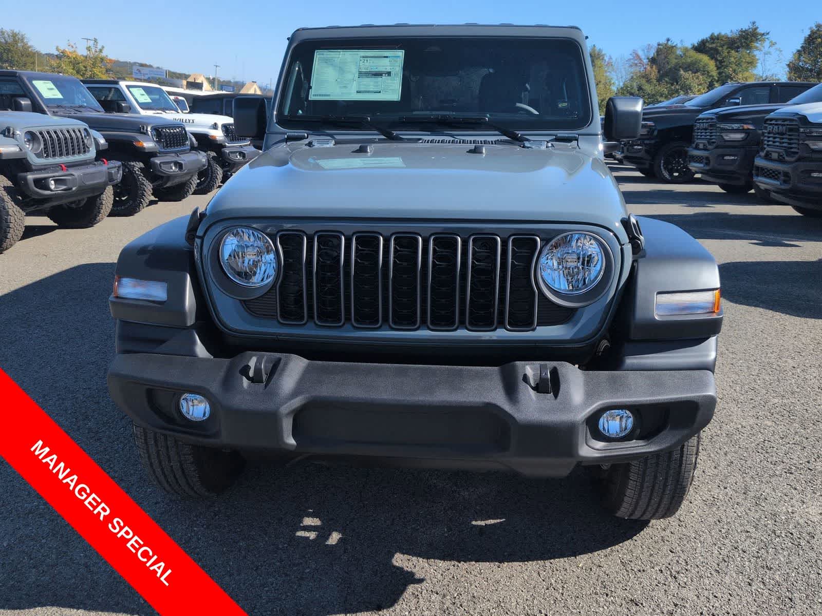 2026 Jeep Wrangler — rear three-quarter view