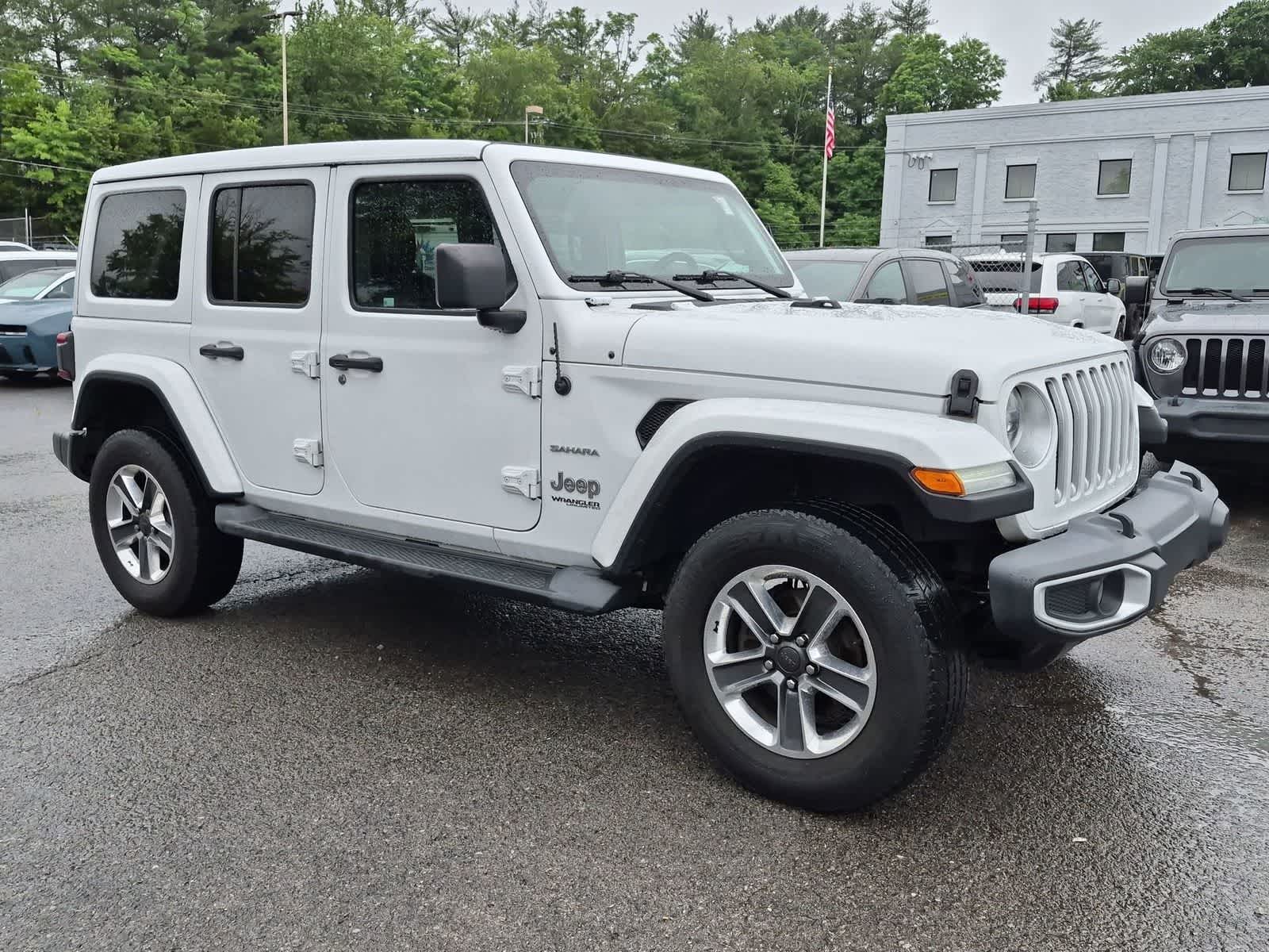 2021 Jeep Wrangler — side profile view