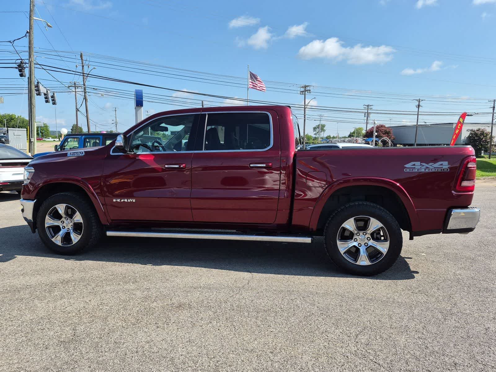 2019 RAM All-New 1500 — rear three-quarter view