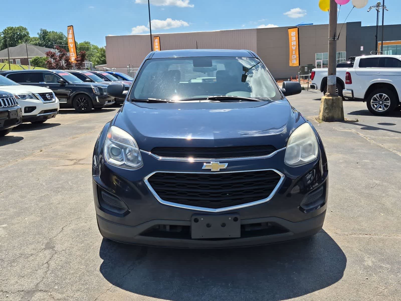 2016 Chevrolet Equinox — rear three-quarter view